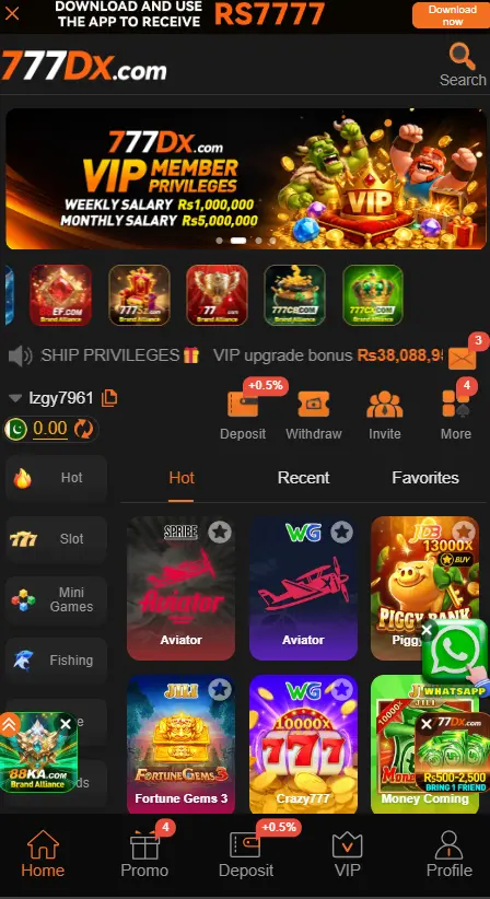 777dx game